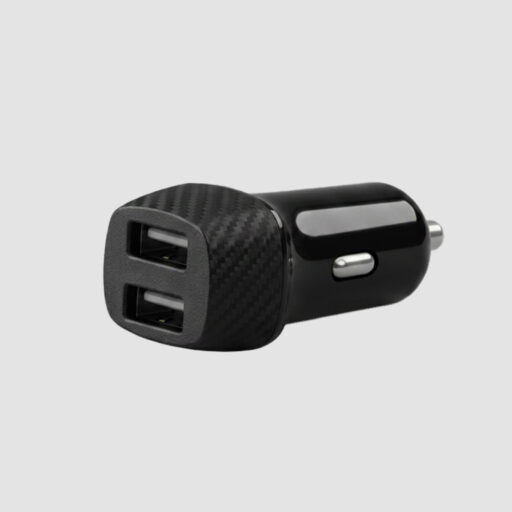 Dual Car Charger - Black