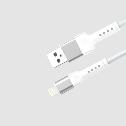 Red-E Silicone iPhone Charger Lightning Cable 1.5m