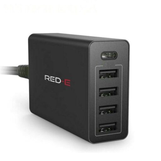 Red-E 5 Port USB Hub - 6 Amp