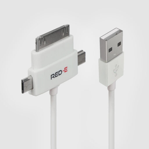 3-in-1 Micro / Mini / 30Pin USB Cable